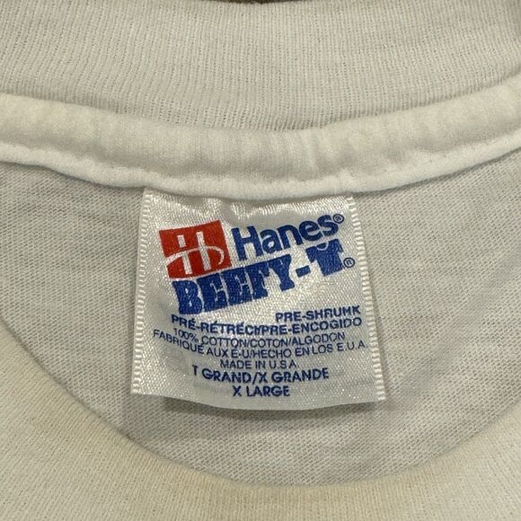 Vintage 90s 1994 United Way Graphic T Shirt Size XL White Single Stitch USA - Picture 4 of 6